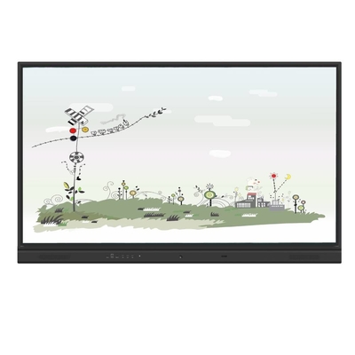 LED Interaktif Whiteboard 98 Inch Android 14 Wifi HDMI VGA DP 50 Points dengan perangkat lunak pengajaran untuk anak-anak sekolah dasar