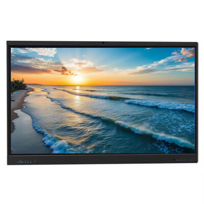 iBoard 65 75 86 98 Inch 4K Display Smart Board dengan Multi-Touch dan Android/Windows/Linux/Mac OS Interactive Whiteboard