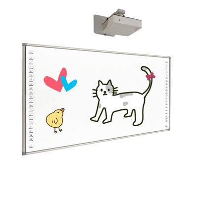 Direct Factory 105 Inch Infrared Interactive Whiteboard Untuk Proyektor Proyeksi Layar