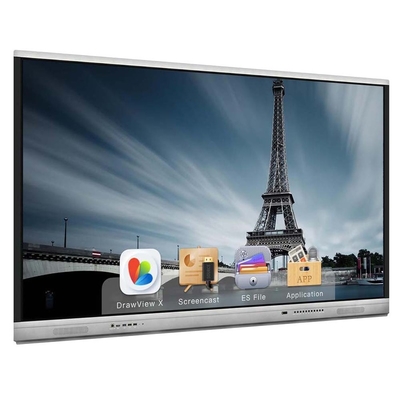 All In One Interactive Whiteboard layar 75 inci dengan semua dalam satu perangkat dan 20 Points IR Touch