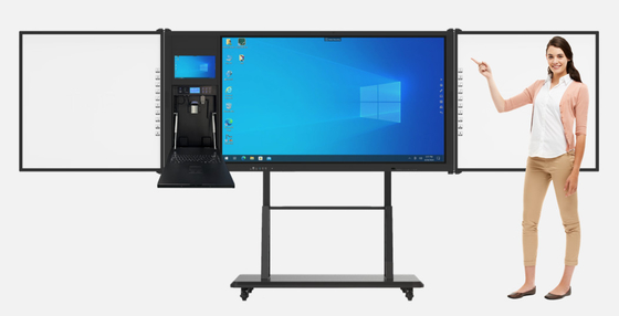 20 Point Infrared Touch Screen All In One Interactive Whiteboard dengan Kamera Opsional