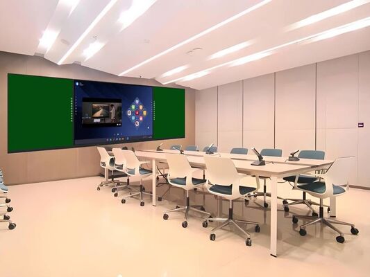 Android 75 86 Inch PC Blackboard Monitor dengan nirkabel berbagi alat awan wifi untuk pertemuan kantor sekolah
