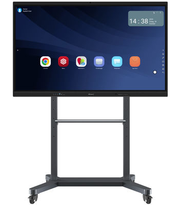 Black Color Portable Interactive Whiteboard dengan Manual Calibration USB Interface dan OEM Color