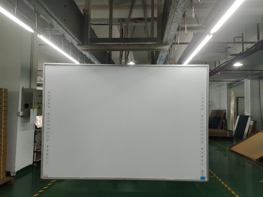 Permukaan Keramik atau Plastik Glossy langsung pabrik IR 20 Touch Point Interaktif Whiteiboard Smart Touch Panel Dengan 22pcs Hotkeys di setiap sisi Untuk Navigasi Cepat Dan Mudah Sekolah Pendidikan Whiteboard