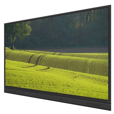 Papan Tulis Interaktif LED 65 Inci Android 14 8+128G Kamera Mikrofon PC Wifi Speaker Sentuh All in One Dengan Aplikasi Alat Untuk Ruang Pertemuan Kantor Pendidikan Sekolah