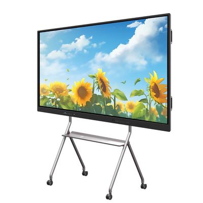 Papan Cerdas LCD 98 110 Inci Besar Buka Potensi Penuh Pertemuan Anda dengan Papan Tulis Interaktif dengan Umur 50.000 jam Solusi Kolaborasi Terbaik dan Perangkat Lunak