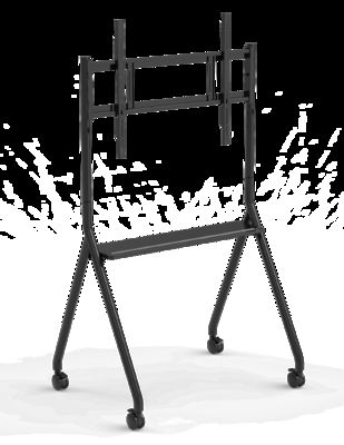 baru tiba Interaktif Whiteboard Stand Movable 42 sampai 75 Inch TV Monitor Lifting Mobile Stand Max Bearing 60KGS Powerfull Wheels Mudah Pindah untuk interaktif whiteboard mobile stand