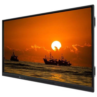 Harga Pabrik 4k 65 75 85 96 110 Inch Touch Screen Multi-bahasa Perangkat Lunak Lcd Smart Board Android Interaktif board