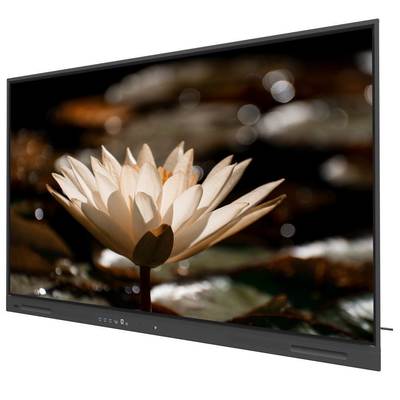Interaktif Flat Panel Displays 110 Inch Layar Besar Android OPS PC USB HDMI TYPE-C Koneksi Port Semua dalam Satu 50 Touch Points Wall Type Mobile