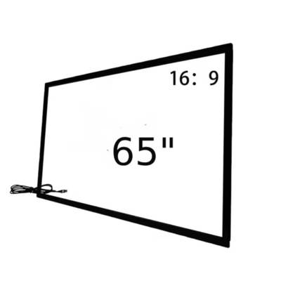 Infrared Touch Frame Overlay 32 43 49 55 65 75 Inch 40 Infrared Touch Points Dengan Koneksi USB Untuk Digital Kiosk Totem TV Monitor