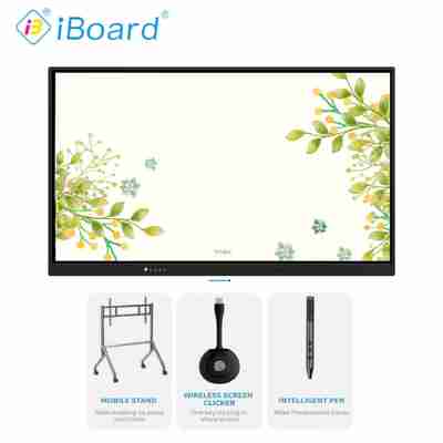 86 Inch Interactive Flat Panel Display Touch Screen Monitor dengan Sistem Android untuk Kelas