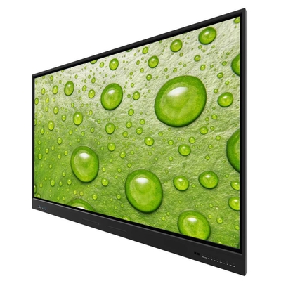 Panel Datar Interaktif 86 Inci Pengajaran Online E-learning Kantor Android PC Komputer USB HDMI VGA Perangkat Lunak Papan Tulis Speaker Terpasang