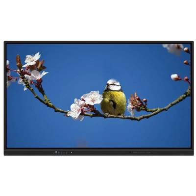 Papan Tulis Interaktif Inframerah 86 98 Inci Layar Lebar Monitor Android WIFI Berbagi Nirkabel Proyektor Panel Speaker Sensor Cahaya Kaca Tempered Built-in Untuk Pendidikan Pengajaran Kantor