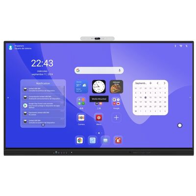 Papan Tulis Interaktif Layar Sentuh LCD Monitor Layar Sentuh Interaktif Untuk Ruang Rapat