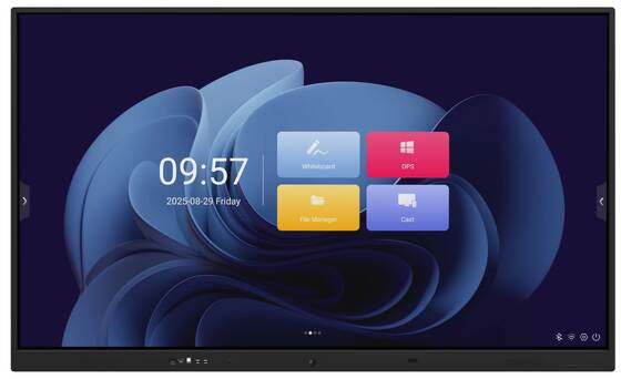 IR Infrared Interactive Whiteboard Touch Screen Monitor Dengan USB Data Port Kekerasan 7h