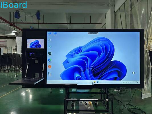 iBoard Android 14 Dual System OEM Interaktif Whiteboard untuk Pendidikan Sekolah