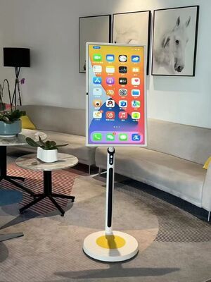 Smart Android TV 32 Inci Stand Ponsel 10 Titik Sentuh USB HDMI Wifi Untuk Kantor Rumah