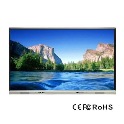 Bingkai Paduan Aluminium Monitor Layar Sentuh Bisnis Radiasi Rendah 3840 * 2160 Layar 4K