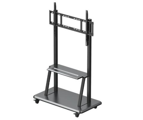 220lbs Electronic Mobile Stand 800x600mm Untuk Monitor Layar Sentuh