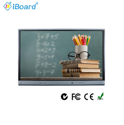 65 75 Inch IR Electronic Interactive Whiteboard 3840x2160 Untuk Rapat