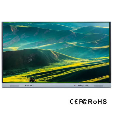 55 ''IR Interactive Touch Panel Digital Board 4K HD Multifungsi Android 11.0 Tampilan Layar Sentuh TV
