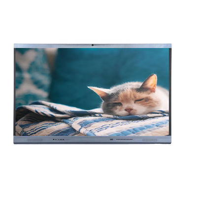 TFT LED 75 inci Monitor Layar Sentuh Interaktif Dengan AIO PC IR Tec